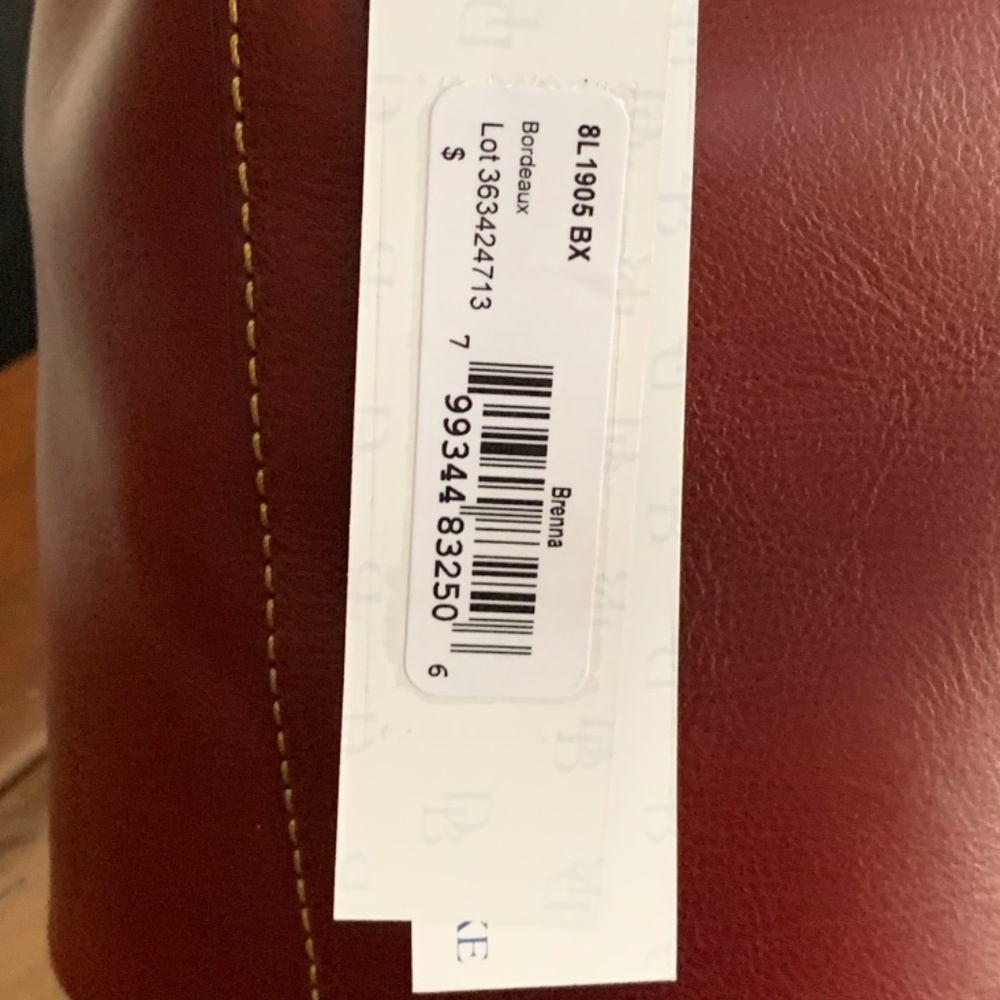 Dooney & Bourke Florentine Brenna Exquisite Leather Stunning Color - Picture 7 of 11